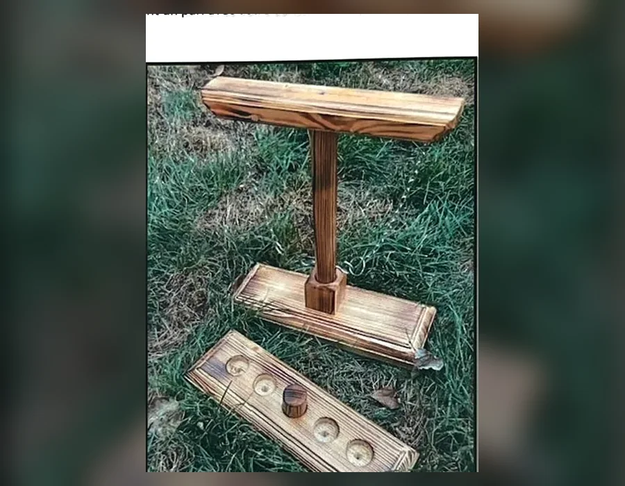 Jeu de lancer d’anneau à crochet